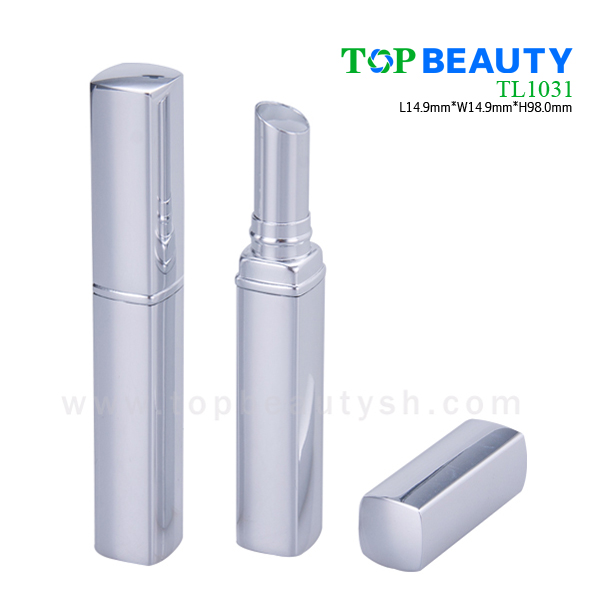 Square aluminum slim lipstick tube (TL1031)