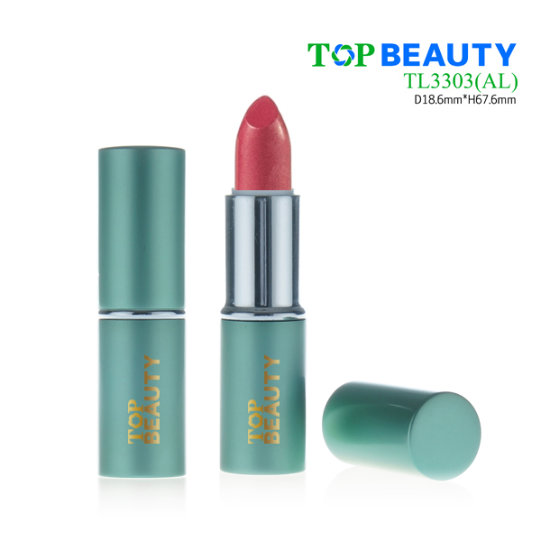 Cylinder aluminum lipstick case tube container packaging(TL3303)