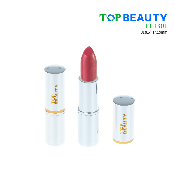 Cylinder aluminum lip stick tube packaging container (TL3301)