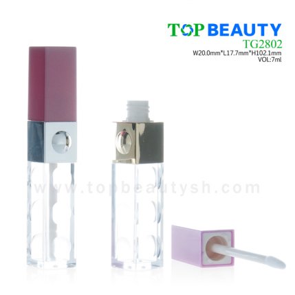 Plastic Square Lip Gloss Tube(TG2802)