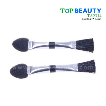 Double side Sponge and brush cosmetic make up applicator (TA2314)