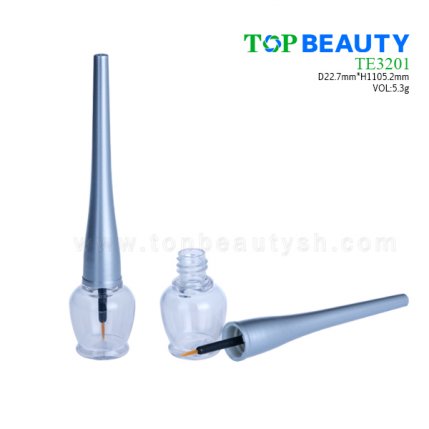 Special shape plastic eyeliner container TE3201