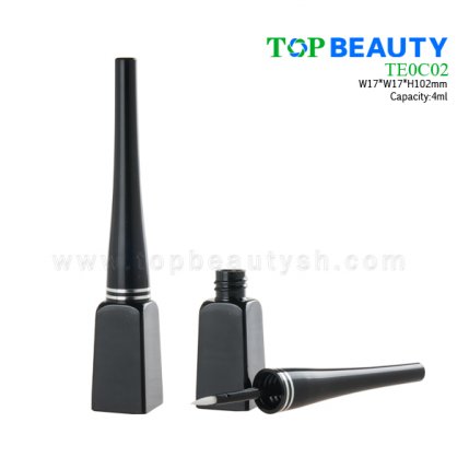 Eyeliner container with square bottle TE0C02