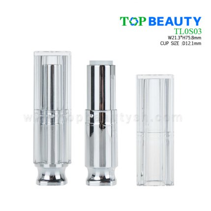 Clear Plastic Lipstick Container TL0S03