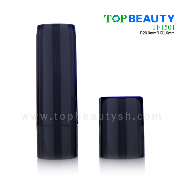 Plastic round empty foundation container (TF1501)