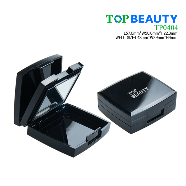 Square single well powder compact cases(TP0404)