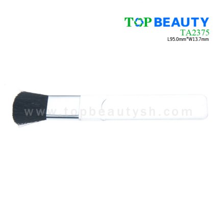 single side cosmetic clear handle make up blush brush (TA2375)