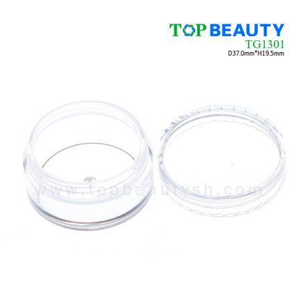 round clear plastic empty lip gloss container(TG1301)