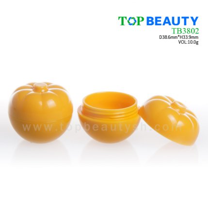 10g empty fruit Shape lip balm container(TB3802)