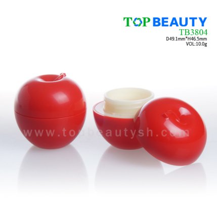 10g empty fruit Shape lip balm container(TB3804)
