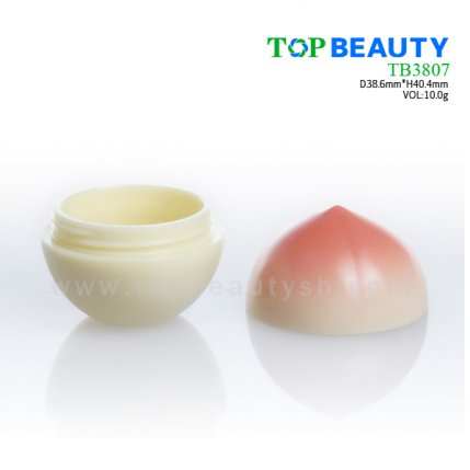 10g empty fruit Shape lip balm container(TB3807)