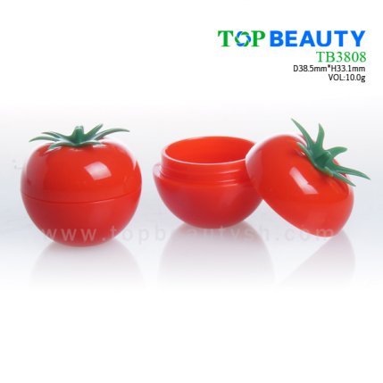 10g empty fruit Shape lip balm container(TB3808)