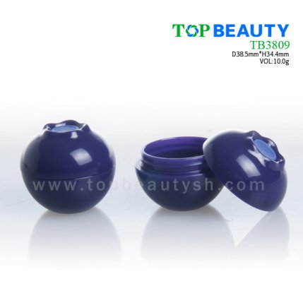 10g empty fruit Shape lip balm container(TB3809)