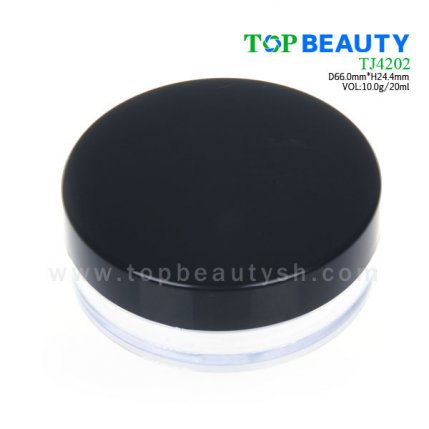 2 in 1 round loose powder container(TJ4202)