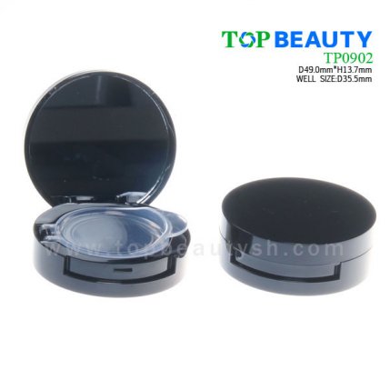 Round powder container with flat top cover(TP0902)