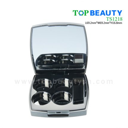 Square empty make up eyeshadow containers(TS1218)