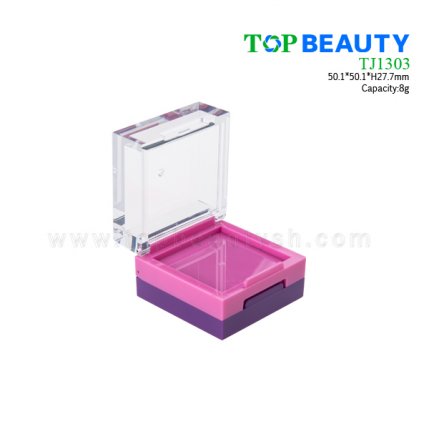 Square Plastic Loose Powder Case 8g TJ1303