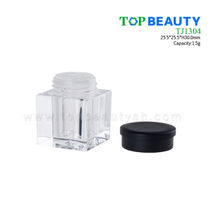 New Plastic Loose Powder Jar 1.5g TJ1304