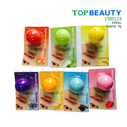 Cute Ball Shape Moisturizing Lipbalm FB0324