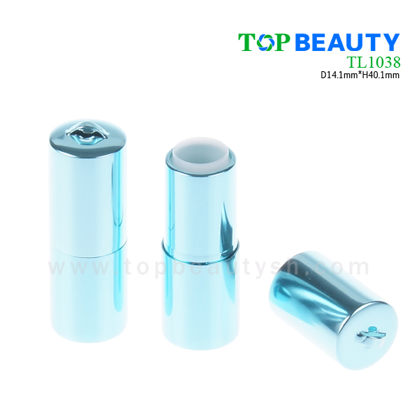 Round aluminum mini lipstick tube (TL1038)