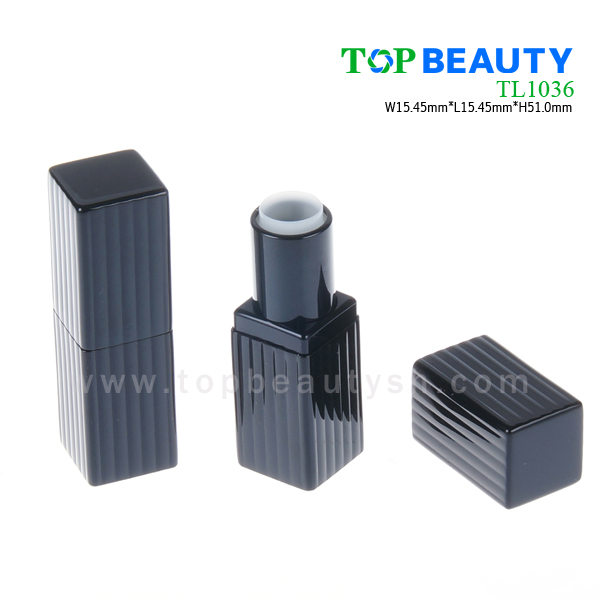 Square aluminum mini lipstick case tube (TL1036)