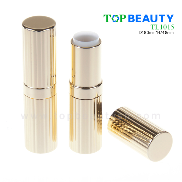 Cylinder aluminum lipstick case tube (TL1015)