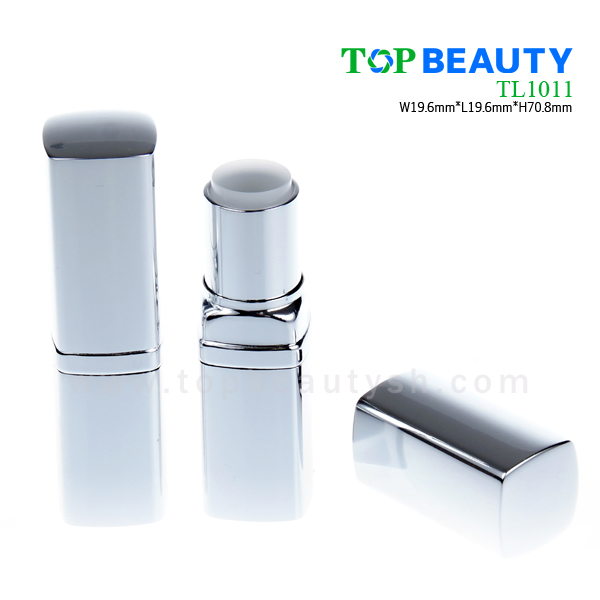 Square aluminum lipstick case tube (TL1011)