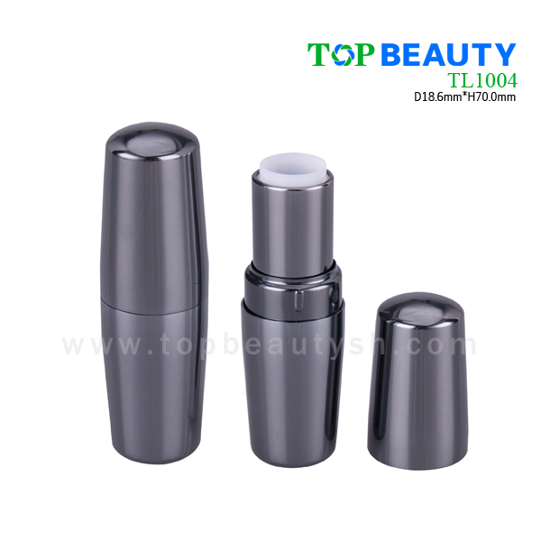 Spindle cone round aluminum lipstick tube (TL1004)