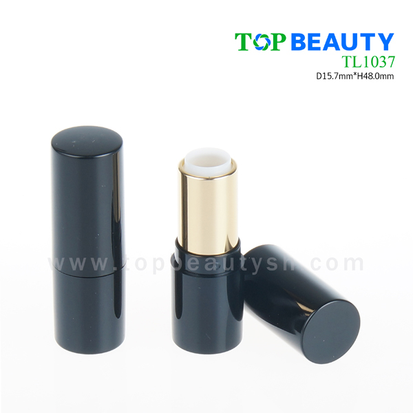 Round mini plastic lipstick tube (TL1037)
