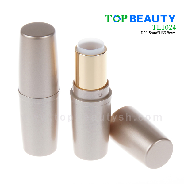 Spindle cone plastic lipstick tube container tube (TL1024)