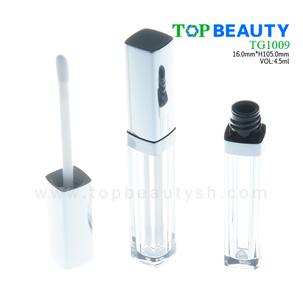 Square thick wall lipgloss tube packaging container（TG1009）