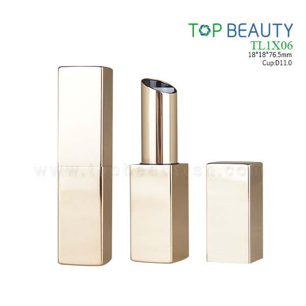 Square Magnet Aluminum Lipstick Tube (TL1X06)