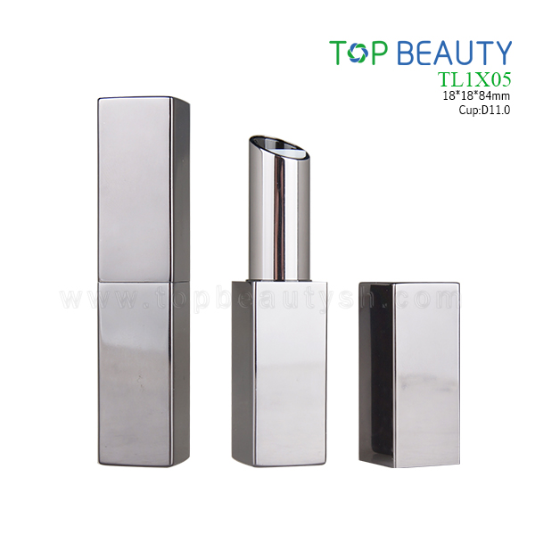 Square MAGNET Aluminum lipstick tube (TL1X05)