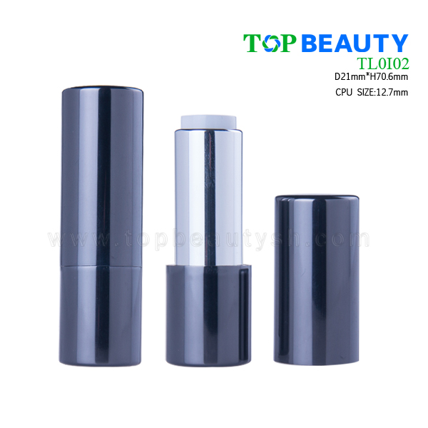 Cylinder round aluminum MAGNET lipstick case(TL0I02)