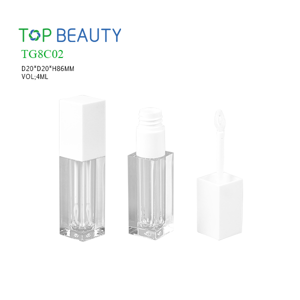 New Short Round Plastic Lip Gloss Case (TG8C02)