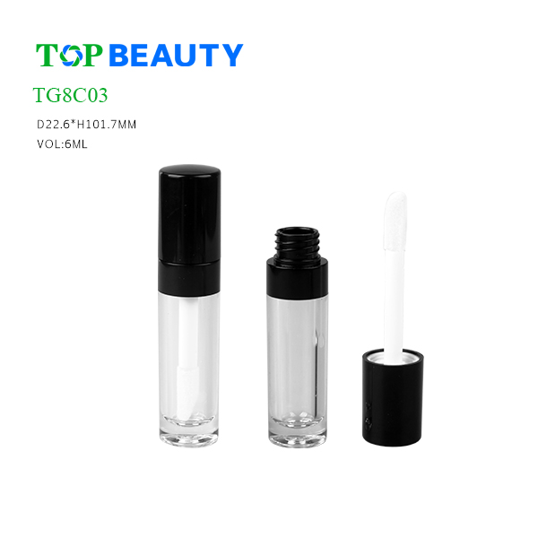 New Classic Round Clear  Lip Gloss Tube (TG8C03)