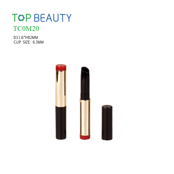 New Round Short Plastic Lipstick Pen Contanier (TC0M20)