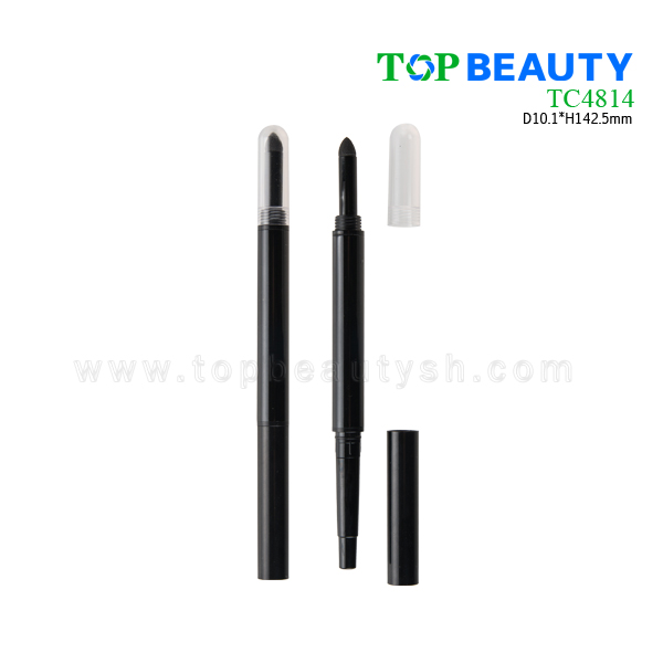 Hot sale Dou-end Plastic Eyebrow Pen Container (TC4814)