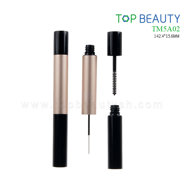 New Duo-end Round Aluminum Mascara Tube (TM5A02)