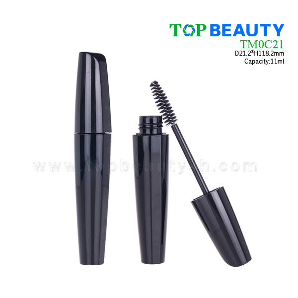 New Round Single-end Plastic Mascara Case (TM0C21)