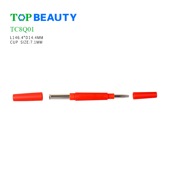 New Round plastic 2in1 eyebrow Pen (TC8Q01)
