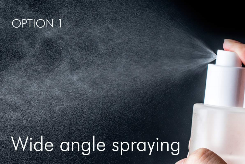 Super Fine mist sprayer-wide angle sparying