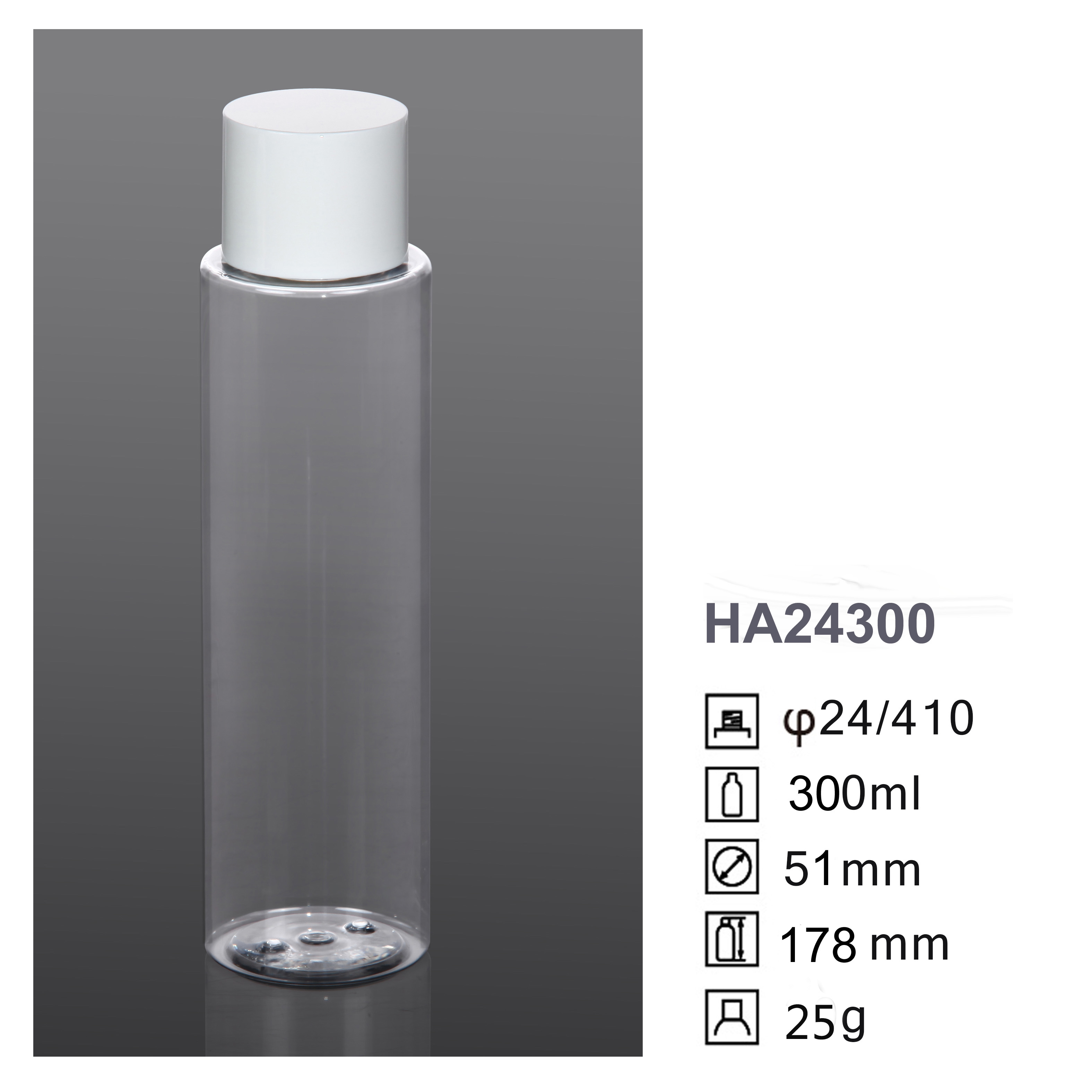 HA Round PET bottle 24300