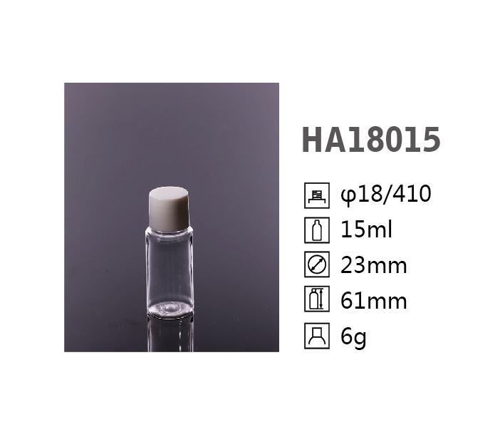 HA Round PET bottle HA18015