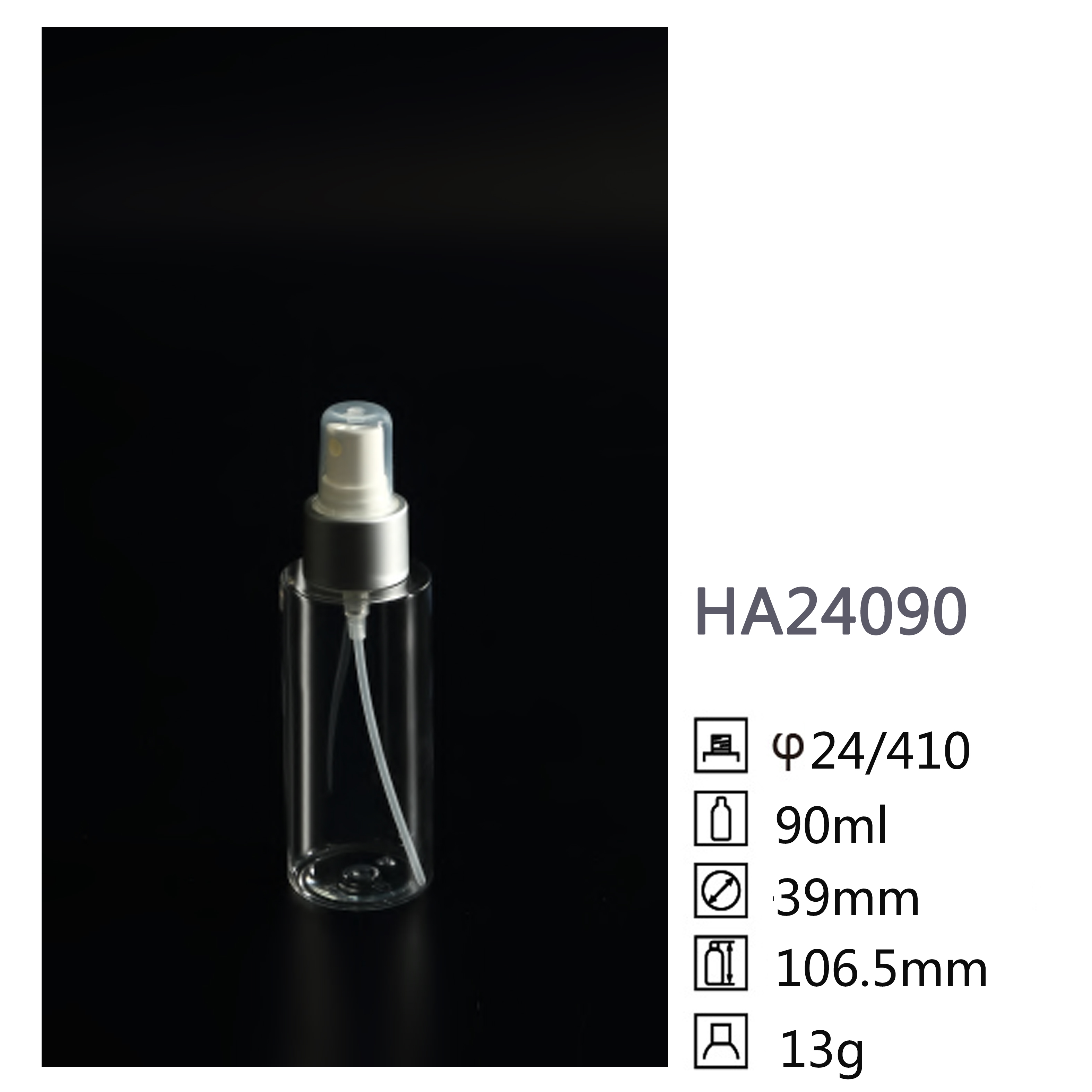 HA Round PET bottle HA24090