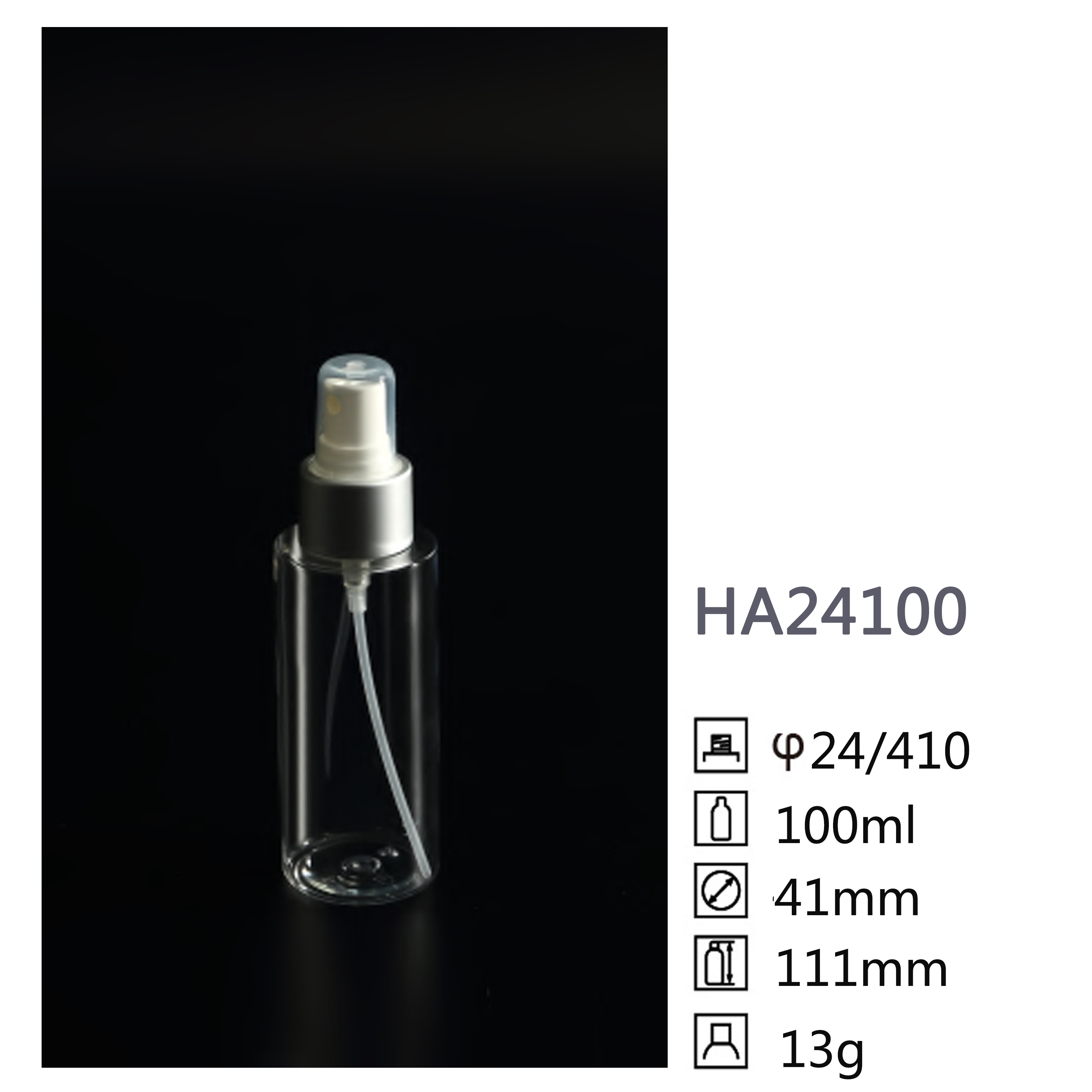 HA Round PET bottle HA24100