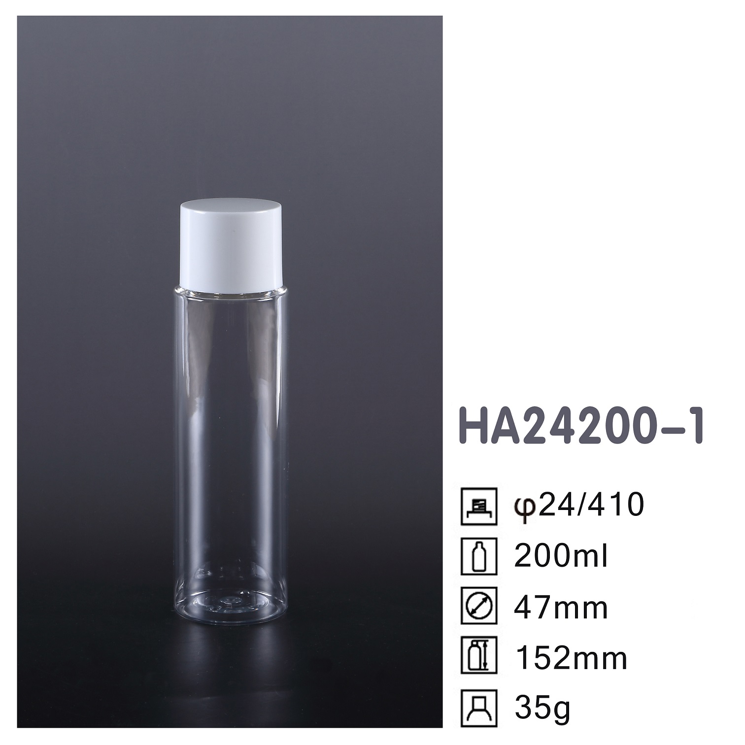 HA Round PET bottle HA24200-1