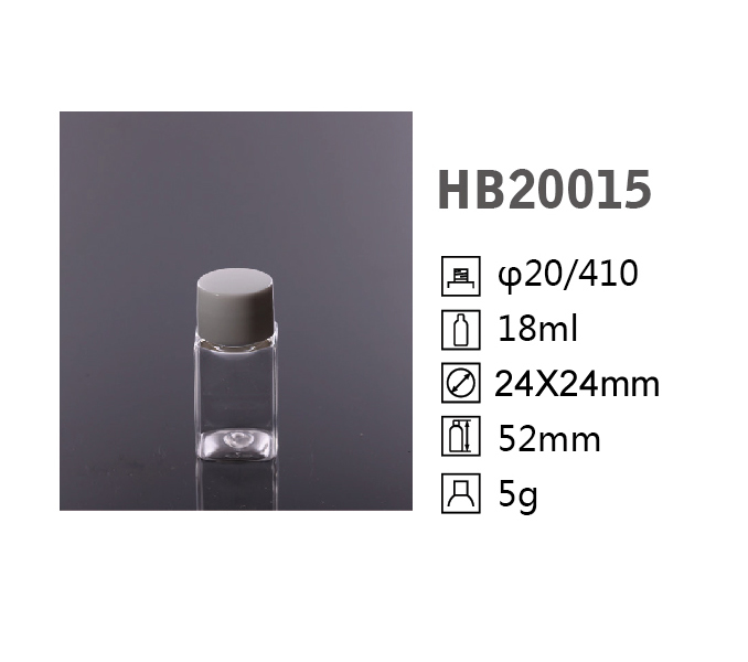 HB Square PET Bottle HB20015