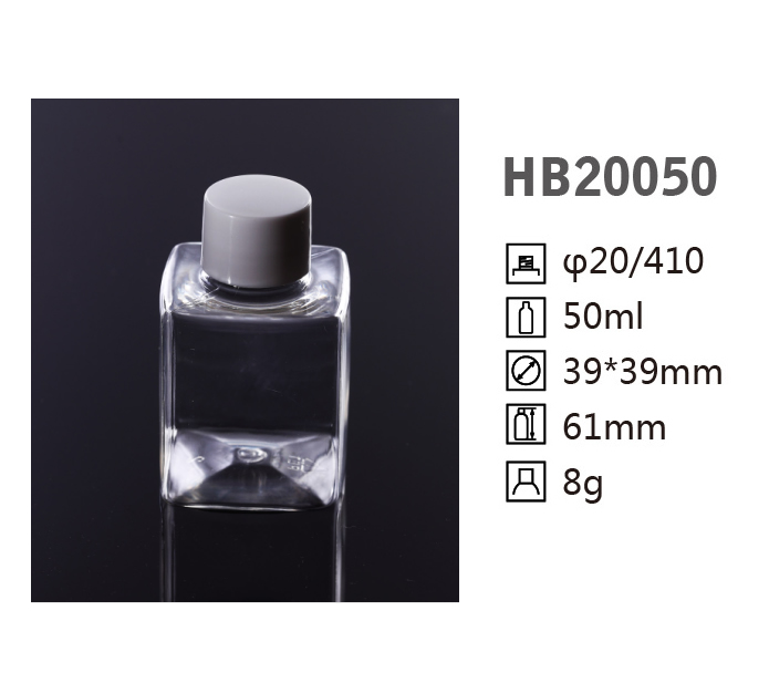 HB Square PET Bottle HB20050