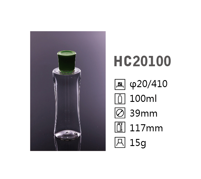 HC irregular shape PET bottle HC20100